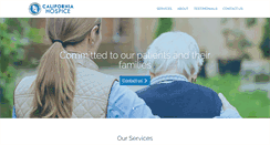 Desktop Screenshot of californiahospice.com