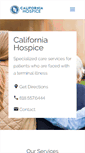 Mobile Screenshot of californiahospice.com